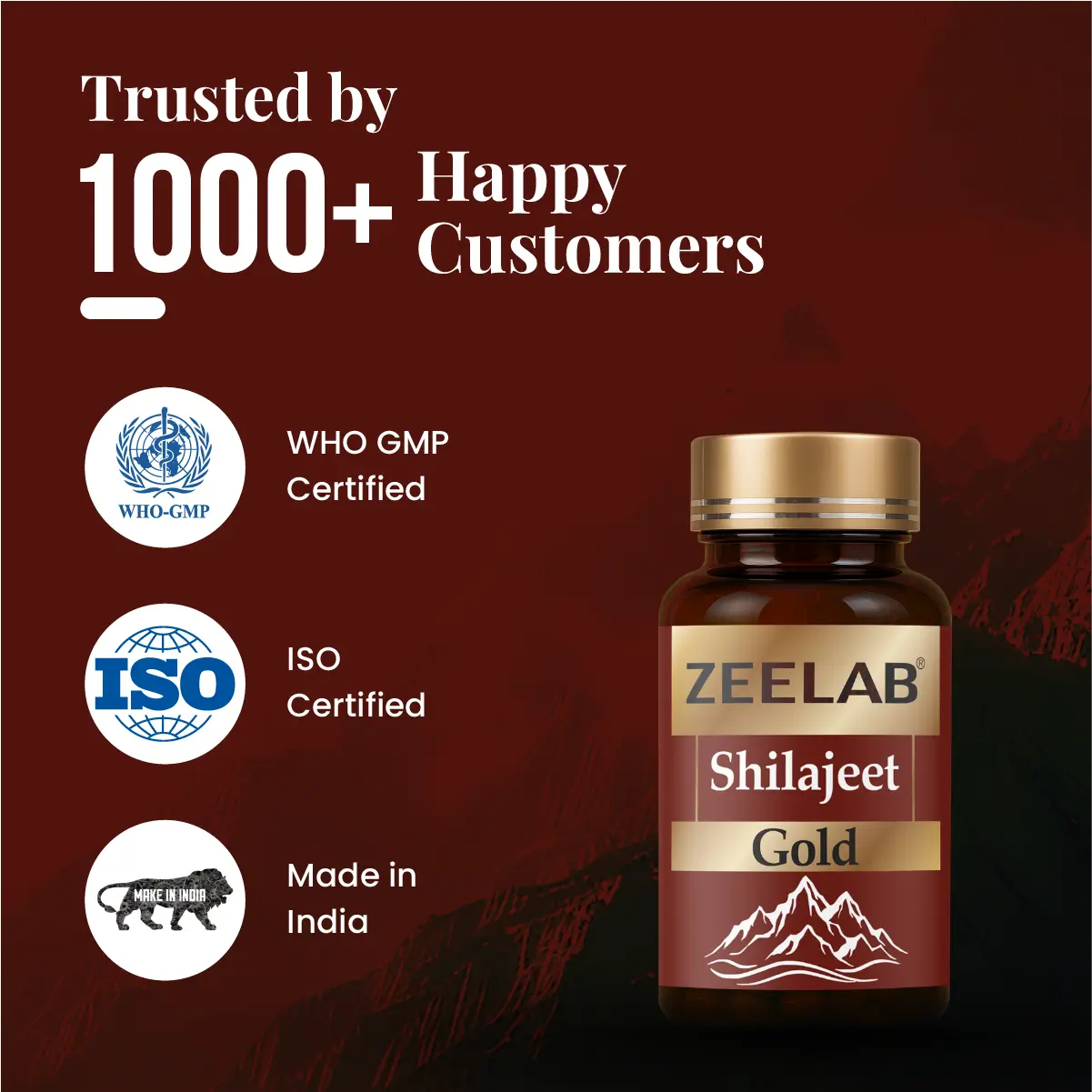 Zeelab Shilajeet Gold 100 Capsule
